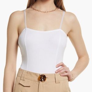 Brand - Open Edit Rib Camisole Bodysuit 
Size - Large